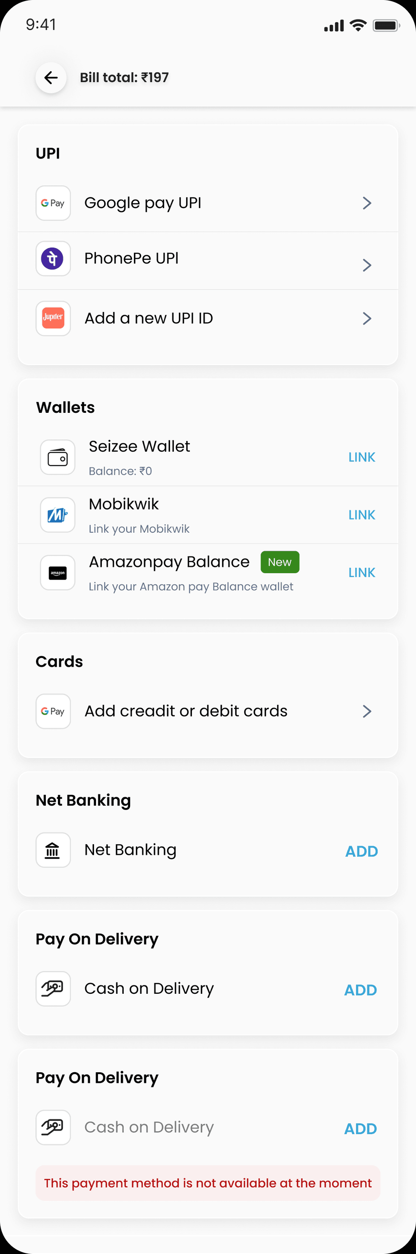Pay your way